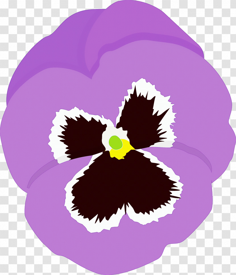 PANSY Spring Flower Transparent PNG