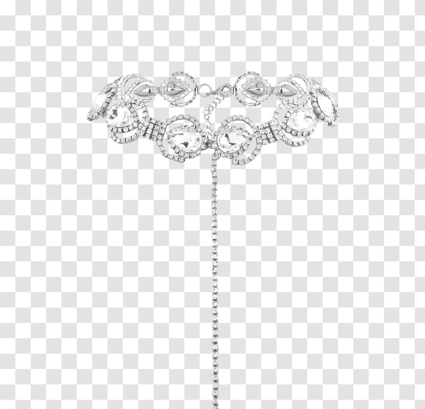 Necklace Silver Charms & Pendants Chain Jewellery - Alloy Transparent PNG
