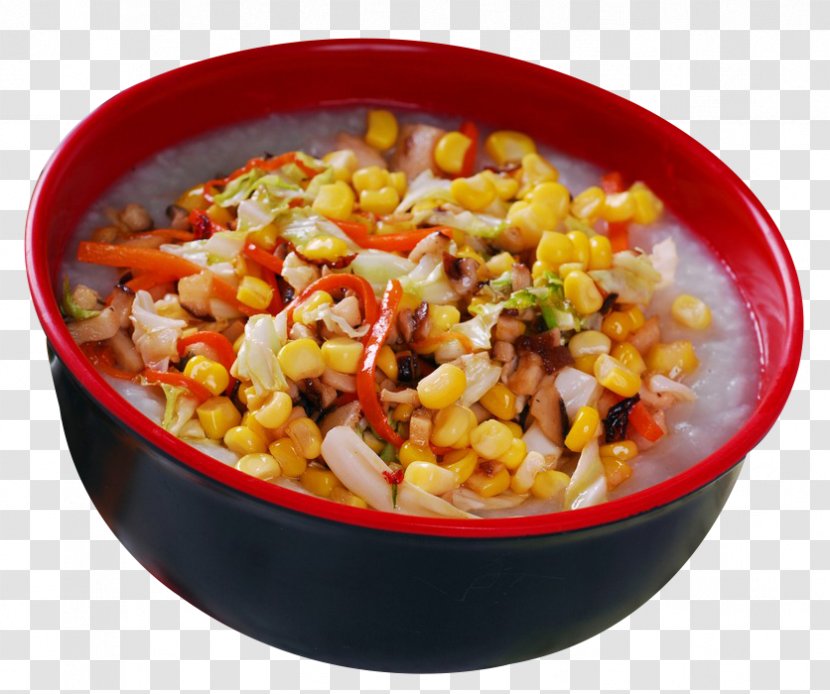 Chinese Cuisine Congee Polenta Porridge Grits - PorridgeMushroom Transparent PNG