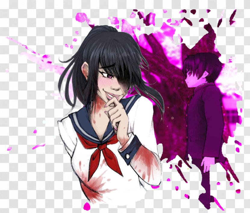 Yandere Simulator Fan Art DeviantArt Game - Frame - Cartoon Transparent PNG