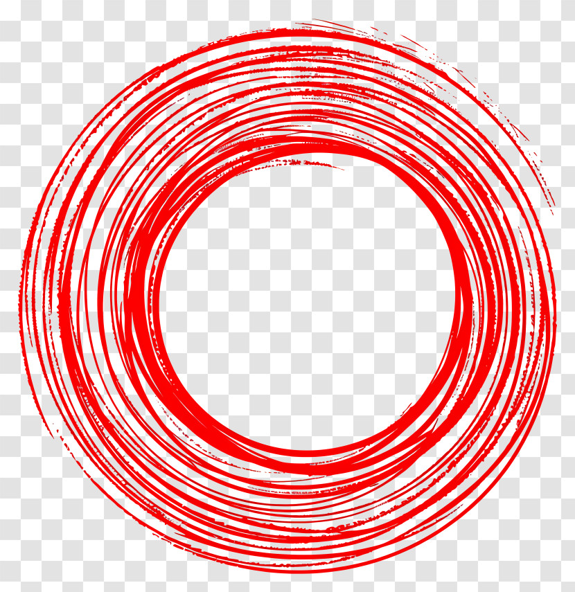 Red Marker Circle - Red Circle Symbol On Transparent Background Transparent PNG