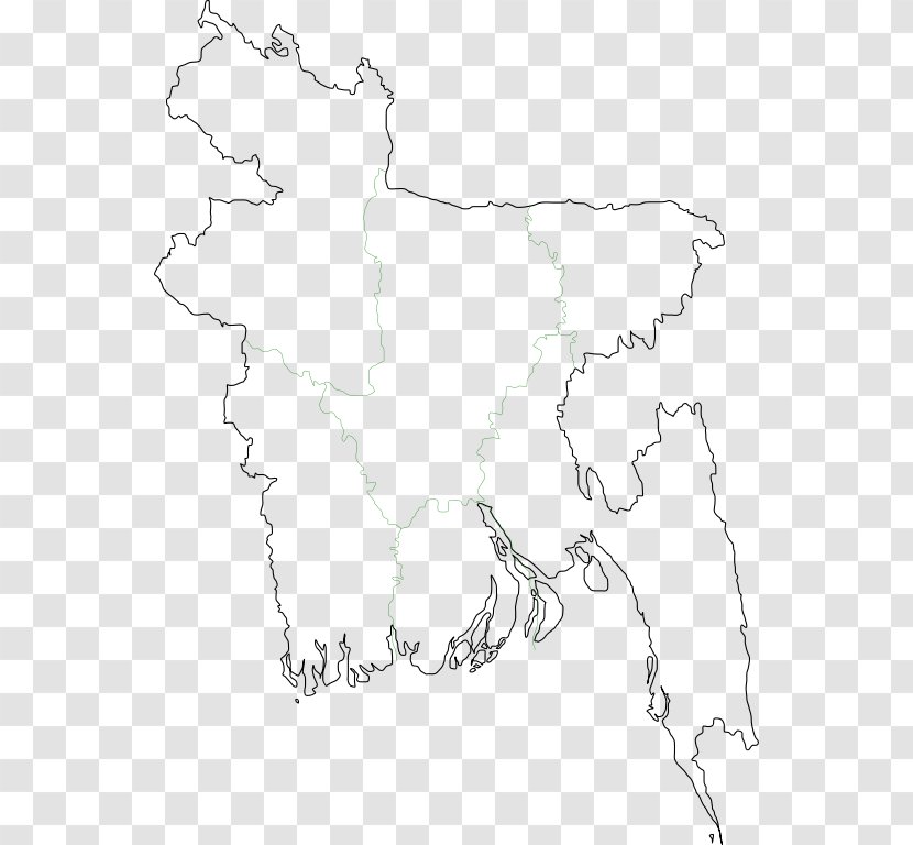 Chittagong Hill Tracts Map Banglapedia Bengali - Area Transparent PNG
