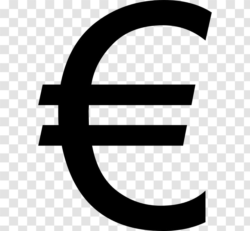 Euro Sign Currency Symbol - Text Transparent PNG