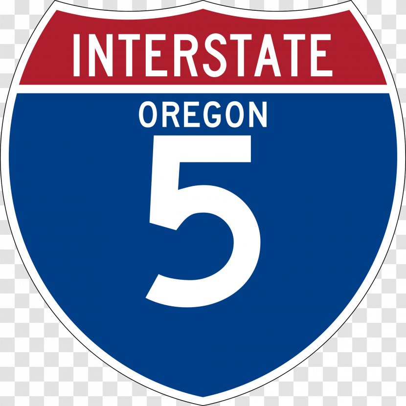 Interstate 5 In California 10 95 81 - Road Transparent PNG