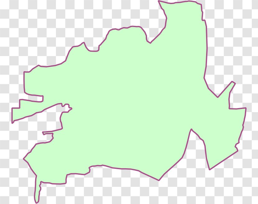 Line Point Angle Clip Art Leaf - Map - O Distrito De Ebersberg Transparent PNG