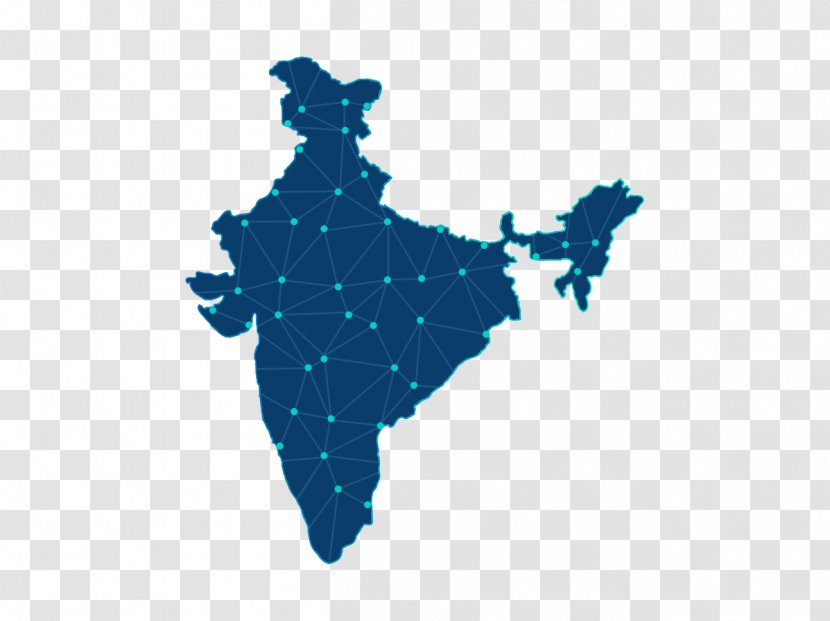 India Vector Graphics Map Stock Photography Illustration - Turquoise Transparent PNG