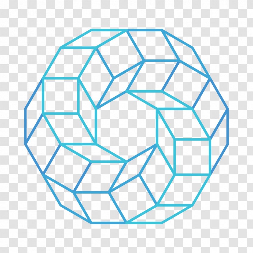 Sacred Geometry Cube Geometric Shape Penrose Triangle - Stock Photography - Blockchain Transparent PNG