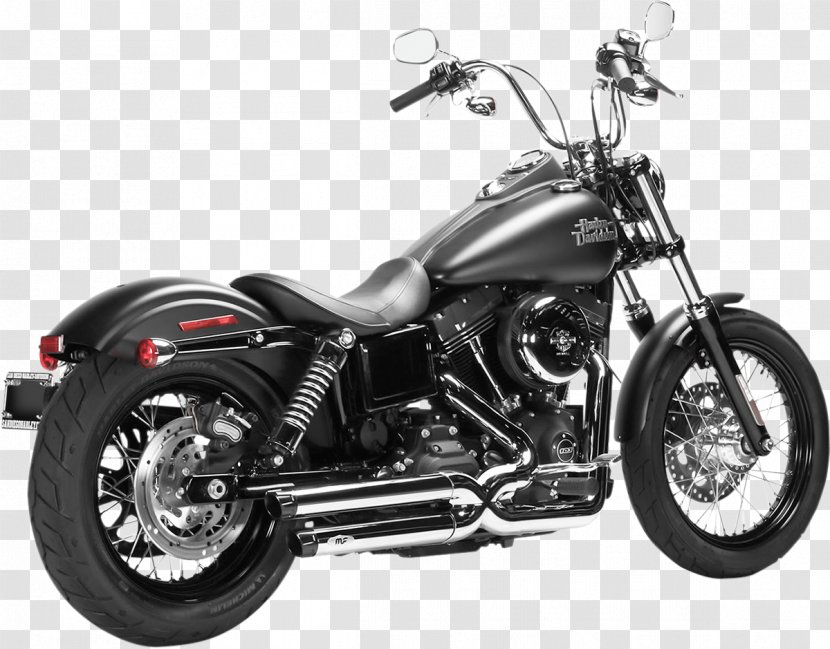 Exhaust System Car Harley-Davidson Sportster Motorcycle - Harleydavidson Dyna Transparent PNG
