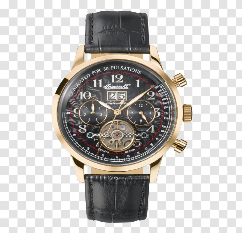 Jaeger-LeCoultre Watch Quantième Chronograph Hublot Transparent PNG