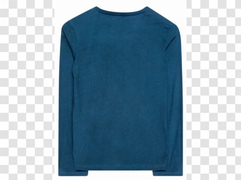 Long-sleeved T-shirt - Cobalt Blue Transparent PNG