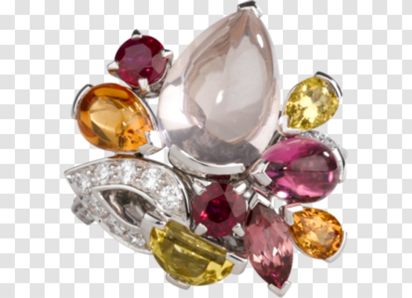 Ruby Earring Jewellery Gemstone Brilliant - Parure Transparent PNG