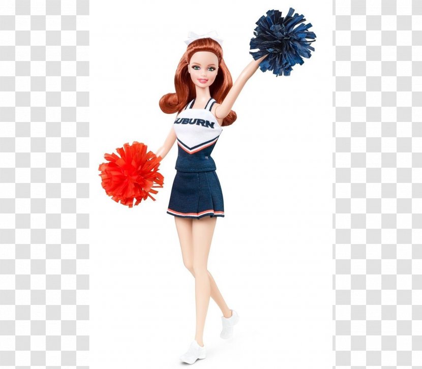 Auburn University Barbie Doll Toy - Mattel Transparent PNG