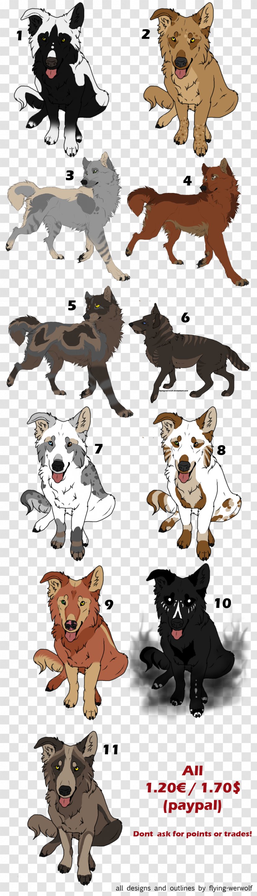 Canidae Dog Character Clip Art - Cartoon Transparent PNG