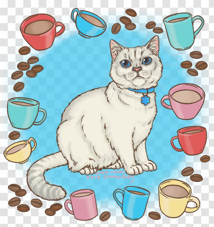 Kitten Whiskers Domestic Short-haired Cat - Doodle Transparent PNG