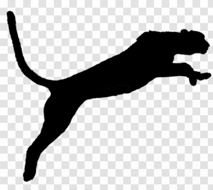 Cat Dog Clip Art Silhouette Line - Carnivore - Blackandwhite Transparent PNG