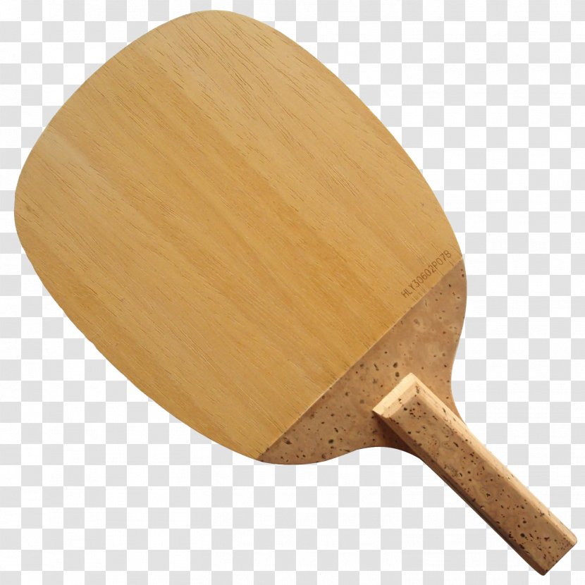 Table Tennis Racket - Wooden Board Bat Transparent PNG