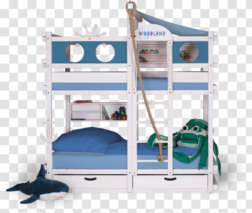 Bunk Bed Bedside Tables Furniture Room - Nursery Transparent PNG