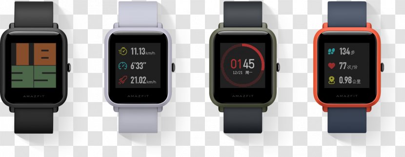 Xiaomi Amazfit Bip Smartwatch Activity Tracker - Huami Transparent PNG