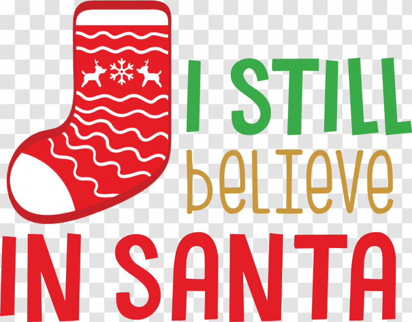 Believe In Santa Santa Christmas Transparent PNG