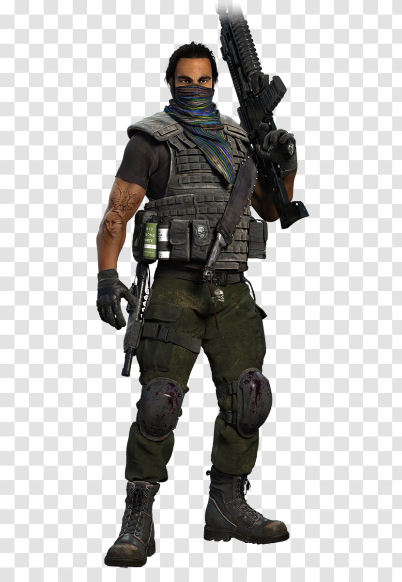 Tom Clancy's Ghost Recon Wildlands Character Concept Art Dead Island Video Game - Grenadier - Clancys Transparent PNG