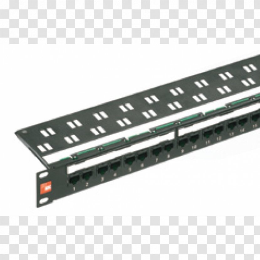 Cable Management Electrical Category 6 Patch Panels Twisted Pair - Computer Port Transparent PNG
