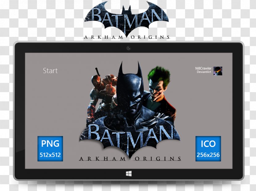 Batman: Arkham Origins DeviantArt - Logo - Batman Transparent PNG