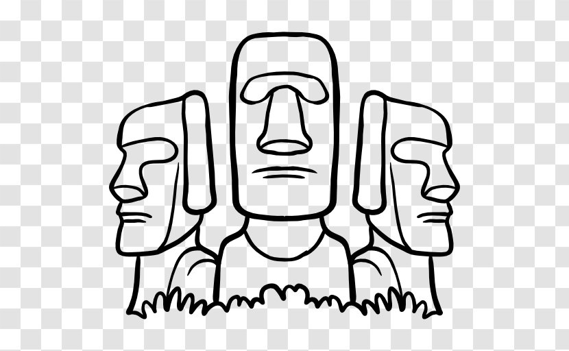 Rapa Nui People Iti Human Behavior Homo Sapiens 0 - Cartoon - Moai Transparent PNG
