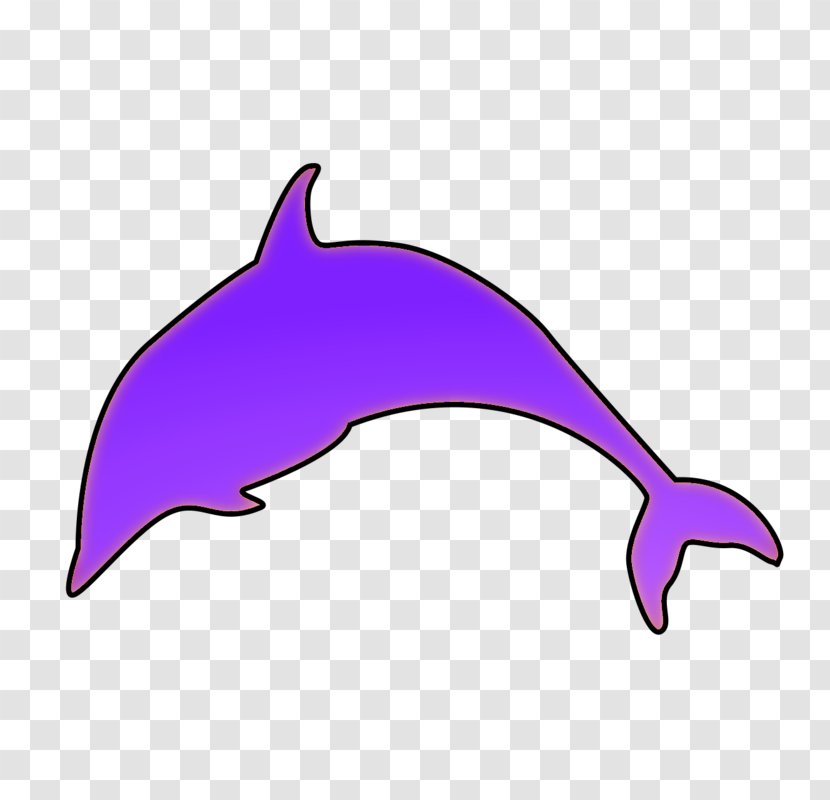 Common Bottlenose Dolphin Tucuxi Purple Cetacea - Whales Dolphins And Porpoises - Beanie Transparent PNG