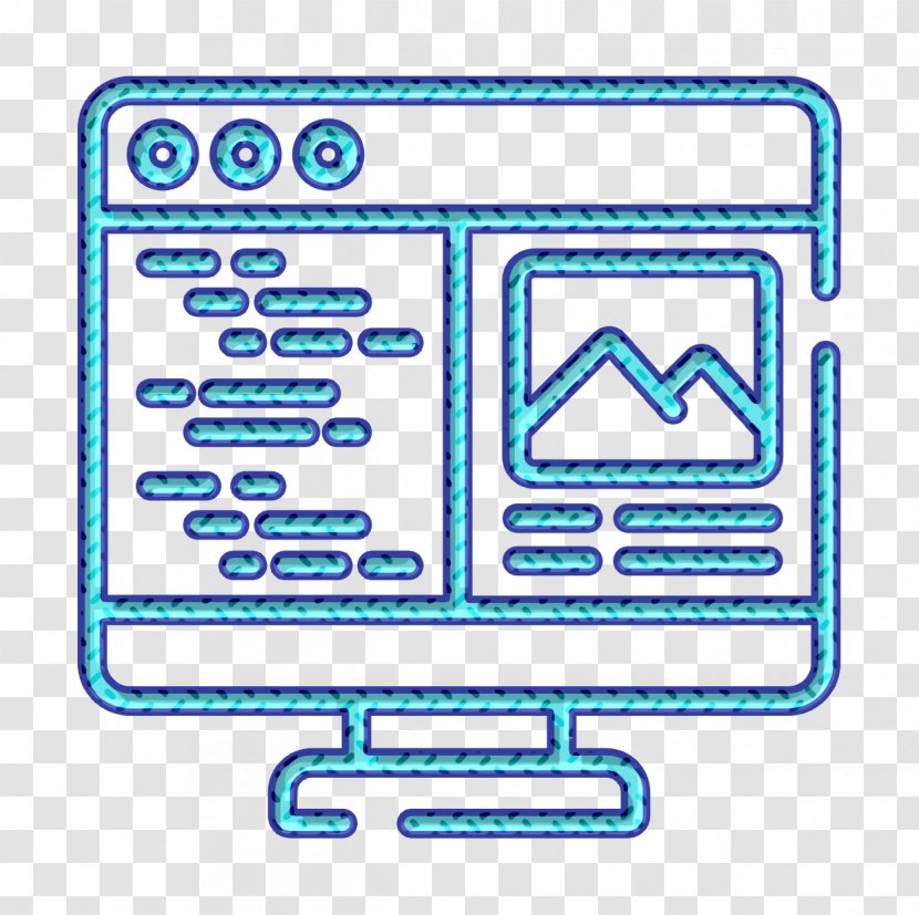 Web Design Icon Data Computer - Text Transparent PNG