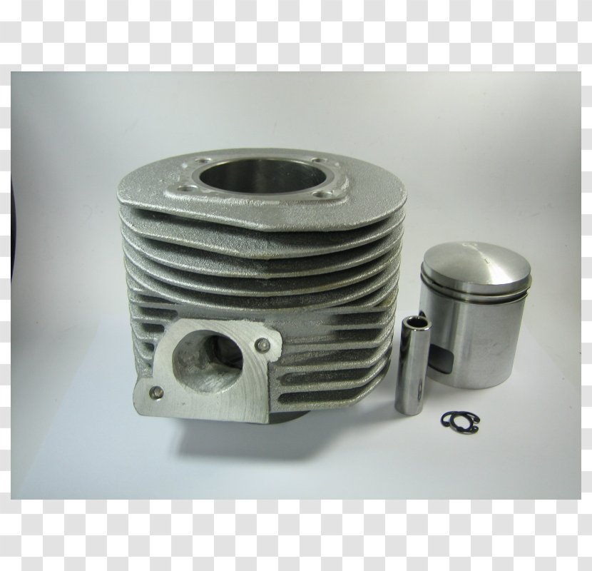 Automotive Piston Part Cylinder Metal - Lambretta Transparent PNG