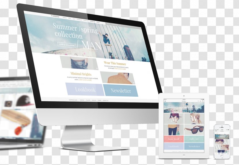 Computer Monitors Multimedia Display Advertising - Design Transparent PNG