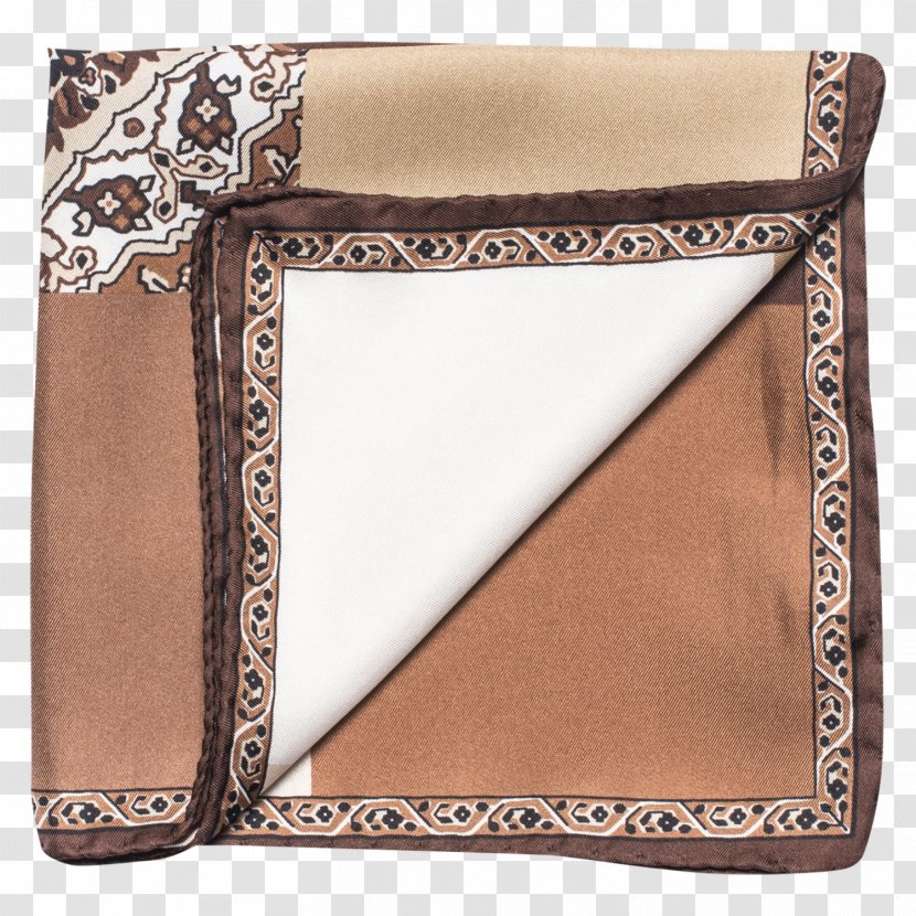 Leather Rectangle - Beige - Handkerchief Transparent PNG