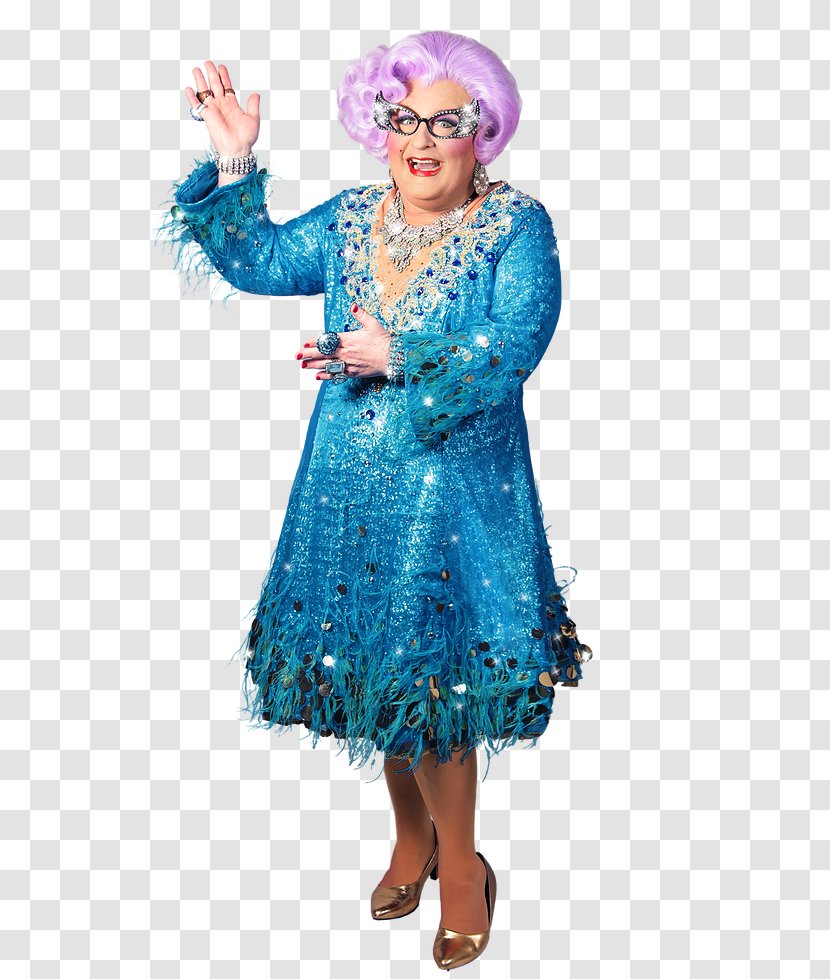Dame Edna Everage Drag Queen Costume Pantomime - Mexican Dress Transparent PNG