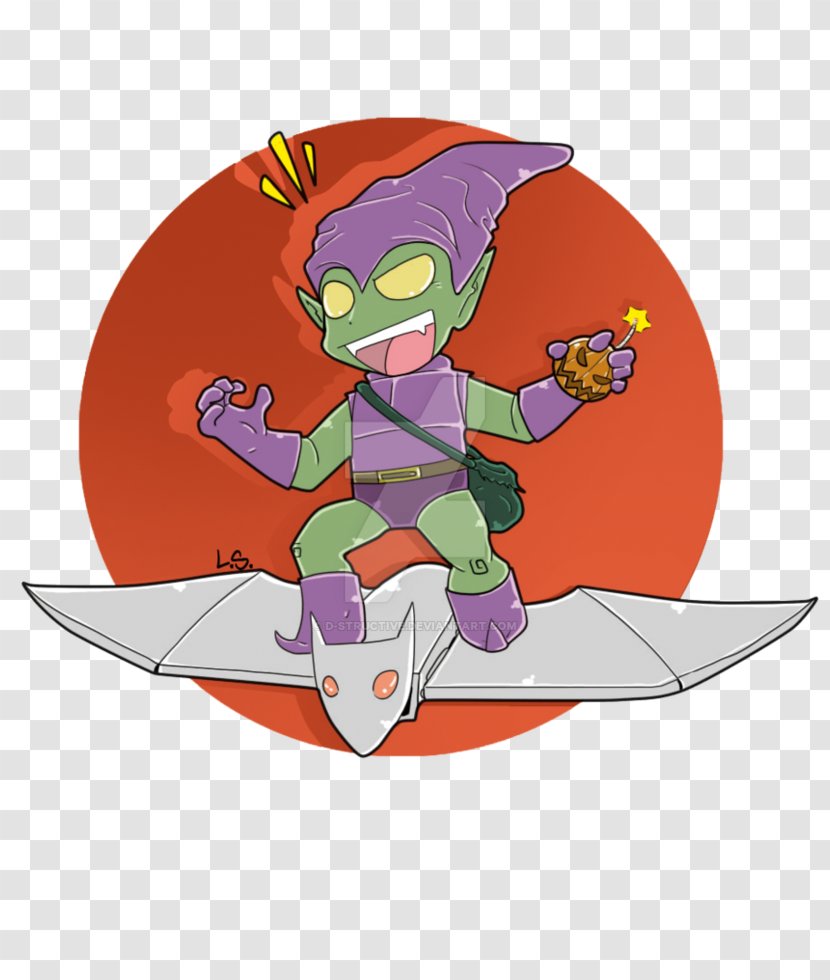 Vertebrate Legendary Creature Clip Art - Green Goblin Transparent PNG