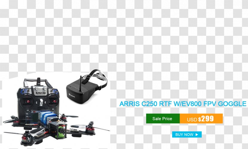 FPV Quadcopter First-person View Racing Drone - Hardware - Wing Transparent PNG