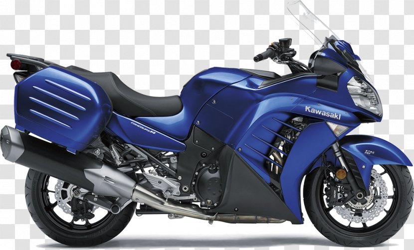 Honda Kawasaki 1400GTR Motorcycles Concours - Exhaust System Transparent PNG