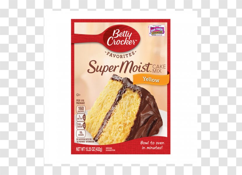 Baking Mix Betty Crocker Cake Chocolate Brownie Ingredient - Wafer Transparent PNG