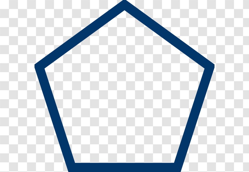 Pentagon Shape Polygon Free Content Clip Art - Symmetry - Cliparts Transparent PNG