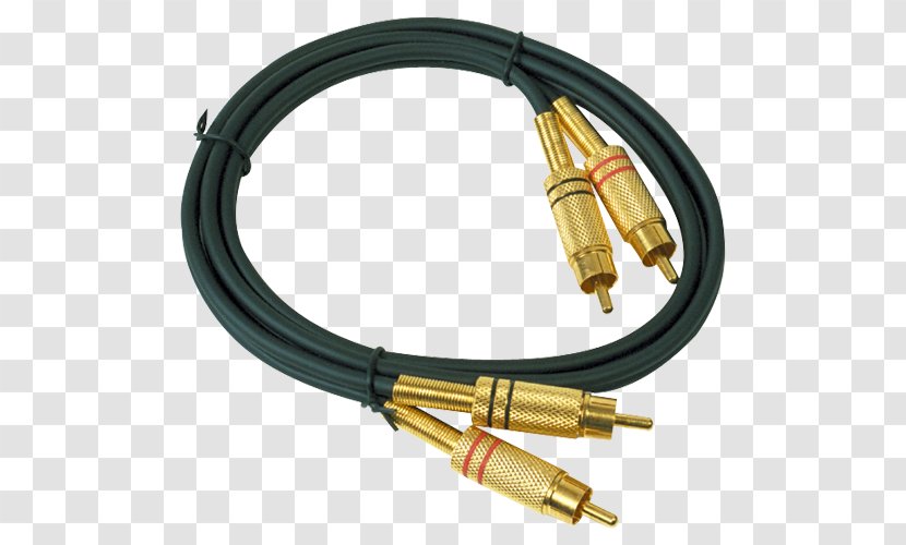 RCA Connector Coaxial Cable Electrical Speaker Wire Network Cables - Category 6 Transparent PNG