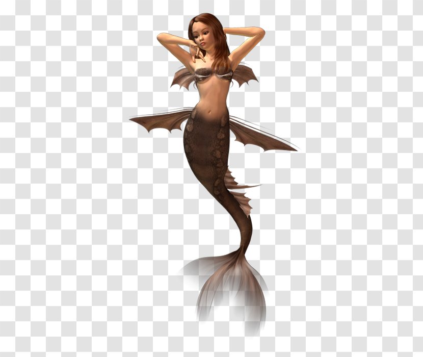 Mermaid La Sirenita Y Otros Cuentos Merman - Figurine Transparent PNG