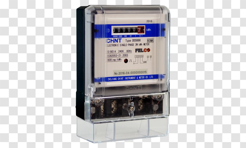 Kilowatt Hour Electricity Electric Light Meter Transparent PNG