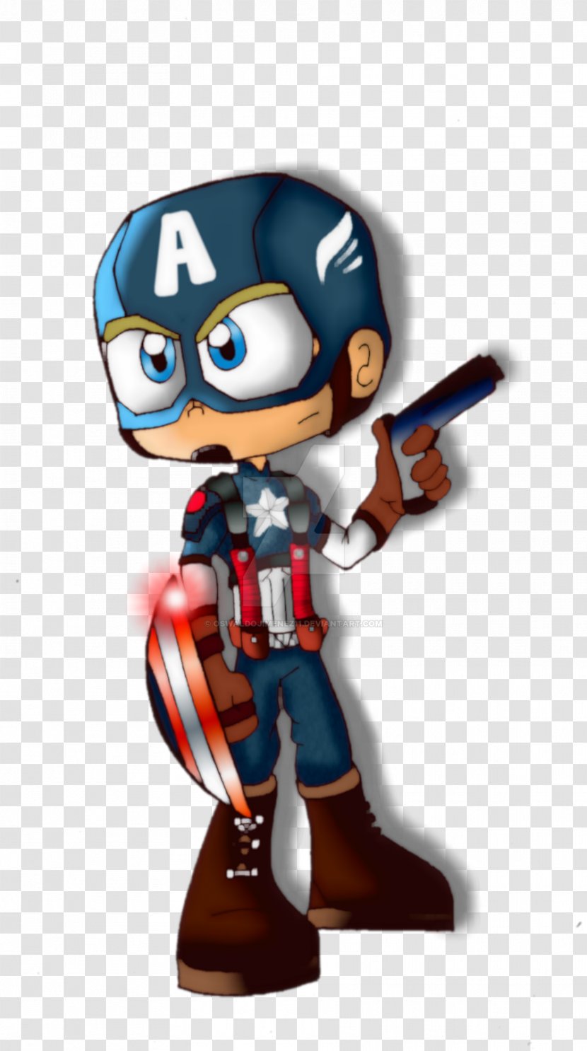 Figurine Action & Toy Figures Robot Character Animated Cartoon - Captain America Samuel Jackson Transparent PNG