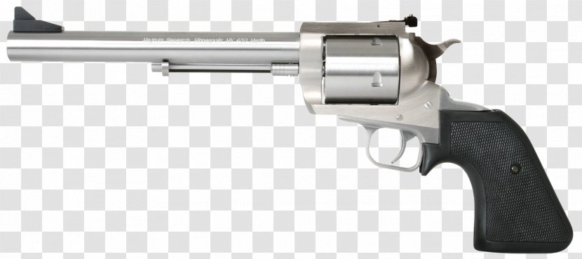 .454 Casull Magnum Research BFR Revolver Firearm - Cartridge - Handgun Transparent PNG