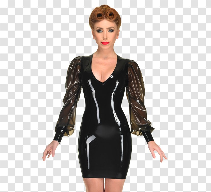 Little Black Dress Fashion LaTeX M - Tree - Wear New Clothes Transparent PNG