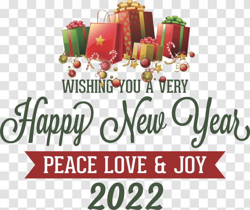 2022 New Year Happy New Year 2022 2022 Transparent PNG