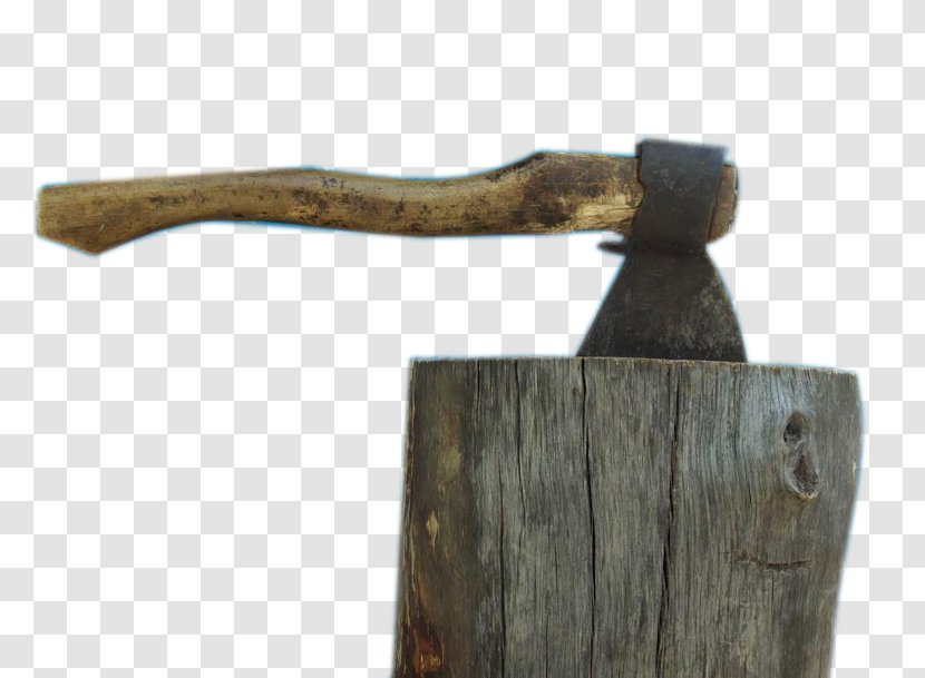 Axe Shovel - Tool - Ax On Stakes Transparent PNG