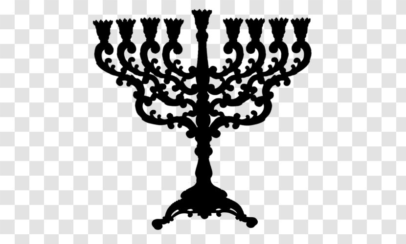 Temple In Jerusalem Menorah Judaism Hanukkah Jewish Symbolism - Ceremonial Art Transparent PNG