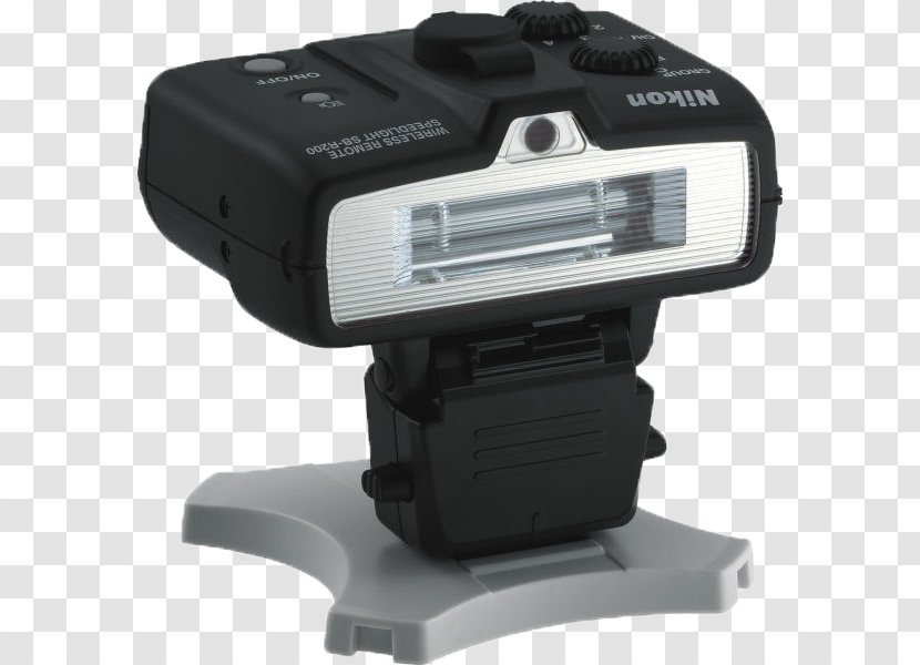 Camera Flashes Nikon D90 SB-R200 Speedlight - Format Fx - Photography Transparent PNG