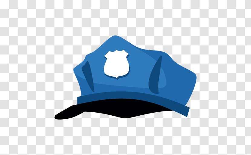 Police Officer Hat Cartoon Cap - Handsome Transparent PNG