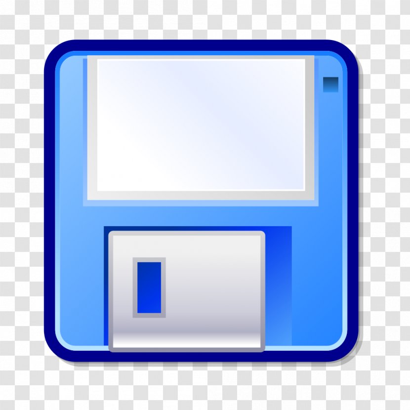 Nuvola Floppy Disk Backup - Technology - Save Button Transparent PNG